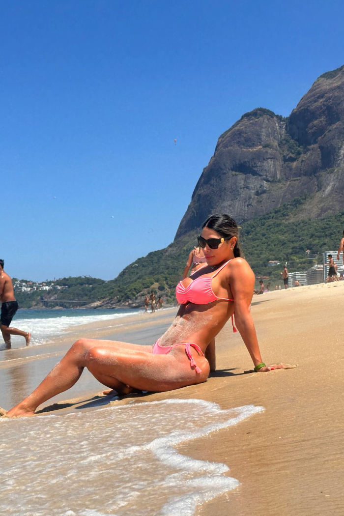 Top Energía Playera color Rosa Barbie